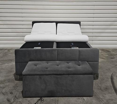 Karlsson dekenkist voetenbankje ✅ boxspring bed slaapkamer ✅, Huis en Inrichting, Slaapkamer | Boxsprings, Zo goed als nieuw, 200 cm