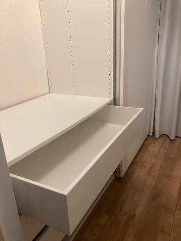 IKEA PAX kast 237x200x60 - Schuifdeuren - Mat wit - afbeelding 3