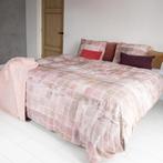 SNURK geweldig mooie roze overtrek Vintage Tiles 240X200/220, Dekbedovertrek, Ophalen of Verzenden, Roze, Nieuw