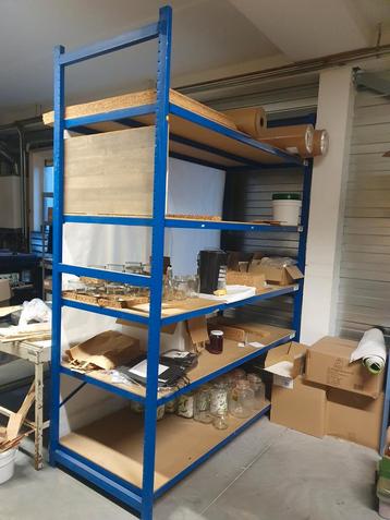 Grootvakstelling / Magazijnstelling – 180 x 80 x 240 cm beschikbaar voor biedingen