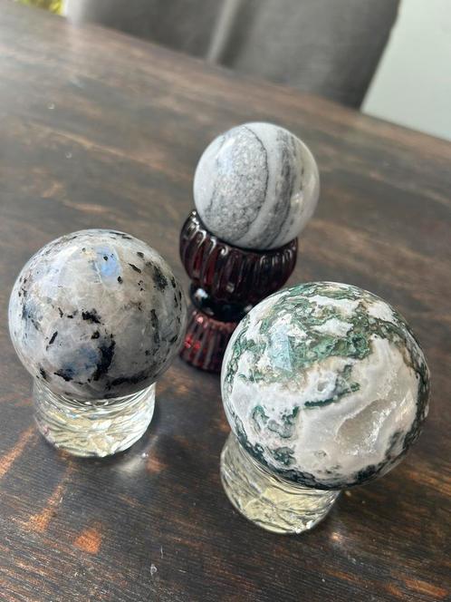 Edelsteen spheres / bollen, Verzamelen, Mineralen en Fossielen, Mineraal, Ophalen of Verzenden