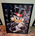 Dagobert Duck Kunstwerk - 50x70cm, Ophalen, Nieuw, Print, 50 tot 75 cm