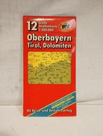 Oberbayern Tirol, Dolomiten landkaart, Ophalen of Verzenden, Nieuw, 1800 tot 2000, Landkaart