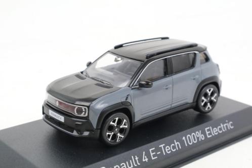 1:43  Renault 4 E-Tech 100% Electric 2025  -  Norev, Hobby en Vrije tijd, Modelauto's | 1:43, Nieuw, Auto, Norev, Ophalen of Verzenden