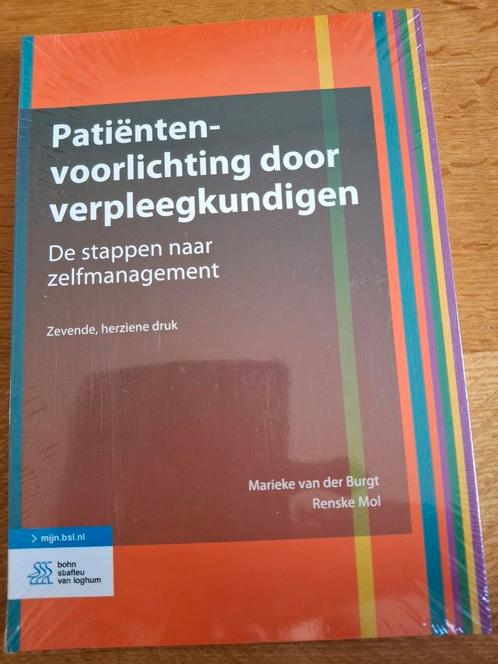 Patiëntenvoorlichting door verpleegkundigen nieuw!, Boeken, Studieboeken en Cursussen, Nieuw, HBO, Ophalen of Verzenden