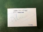 Originele handtekening Ruud Krol Ajax, Verzamelen, Ophalen of Verzenden, Ajax