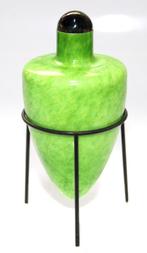 Finse Amfora Gemêleerde Glas M. Salo Nuutaïarvi, Antiek en Kunst, Antiek | Glas en Kristal, Verzenden