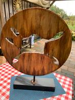 Metalen Kunstobject - Abstract Design, Ophalen of Verzenden, Gebruikt, Metaal, Abstract beeld