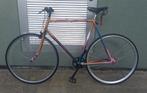 Vintage racefiets (Brooks), Fietsen en Brommers, Fietsen | Racefietsen, Gebruikt, Staal, 57 tot 61 cm, Ophalen