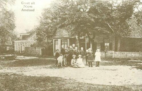 (381-243-029) Ameland Groet uit, Verzamelen, Ansichtkaarten | Nederland, Friesland, Voor 1920, Verzenden