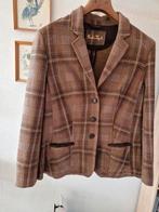Vintage geruite blazer, Kleding | Dames, Ophalen of Verzenden, Zo goed als nieuw, Maat 42/44 (L)