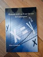 Wim Gronloh - Wiskunde A, B, C en D voor het vwo, VWO, Wim Gronloh, Ophalen of Verzenden, Zo goed als nieuw