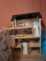 Prachtig Petite Amelie Poppenhuis gemeubileerd, Ophalen of Verzenden, Zo goed als nieuw, Poppenhuis