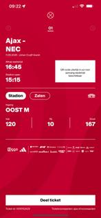 Ajax kaart, Eén persoon, Februari