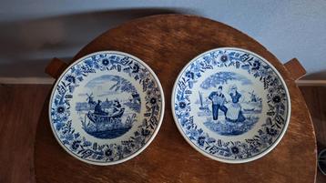 Delfts Blauw Wandborden Set Royal Sphinx Maastricht  beschikbaar voor biedingen