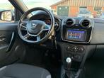 Dacia Sandero 0.9 TCe SL Stepway | Navi + Airco + Cruise nu, Auto's, Voorwielaandrijving, 898 cc, Stof, Zwart