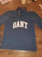 GANT Heren Polo Shirt Blauw - Gedragen, Ophalen of Verzenden, Jongen, Shirt of Longsleeve