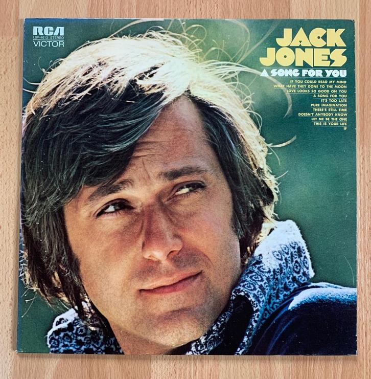 Jack Jones - A song For You. LP, Cd's en Dvd's, Vinyl | Pop, Gebruikt, 1960 tot 1980, Ophalen of Verzenden
