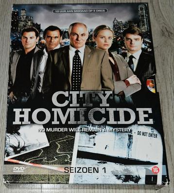 City Homicide - Seizoen 1 - 4DVD Box beschikbaar voor biedingen