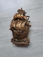 Deurklopper zeilschip brons, Antiek en Kunst, Ophalen of Verzenden