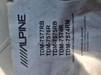 Auto radio alpine, Ophalen, Pvc, Overige typen, Zo goed als nieuw