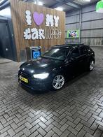 Audi A3 1.4 Tfsi 110KW SB S-tronic 2014 Zwart (3X S LINE), Auto's, Audi, Te koop, 1210 kg, Geïmporteerd, 5 stoelen