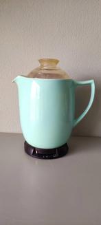 Vintage koffiepot percolator Russell Hobbs groen defect, Witgoed en Apparatuur, Koffiezetapparaten, Koffiemachine, Gemalen koffie