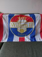 Vintage vlag en sjaal Willem II Tilburg verzamelstuk, Ophalen of Verzenden, Gebruikt, Willem II, Vaantje of Sjaal