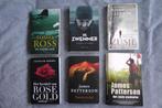 Zes spannende boeken van verschillende auteurs, Gelezen, James Patterson, Ophalen of Verzenden, Nederland
