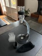 Wijn decanteerder met standaard en prikkers, Ophalen of Verzenden, Zo goed als nieuw