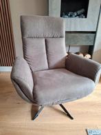 Zeer nette draai fauteuil te koop! Kleur taupe, Huis en Inrichting, Fauteuils, Ophalen, Zo goed als nieuw, Minder dan 75 cm, 50 tot 75 cm