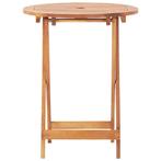 Tuintafel, Ophalen, Gebruikt, Rond, Hout