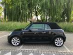 Mini 1.6 Cooper Cabrio Automaat 2011 Zwart, Auto's, Mini, Euro 5, 15 km/l, Beige, Cabriolet