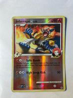 Infernape - pokemon kaart, Ophalen of Verzenden, Gebruikt, Losse kaart, Foil