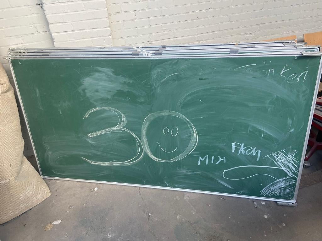 Mooie gebruikte schoolborden die een 2e kans verdienen!!, Diversen, Schoolborden, Ophalen, Gebruikt, Krijtbord