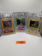 Entei Raikou Suicune 1st ed Neo Revelations BGS 8.5 Neo, Ophalen of Verzenden, Zo goed als nieuw