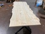 Populieren boomstamtafel 250x100cm, Ophalen, Vijf personen of meer, Rechthoekig, Nieuw