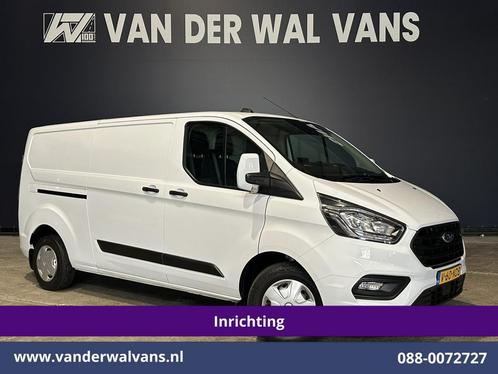 Ford Transit Custom 2.0 TDCI L2H1 Euro6 Airco | Navigatie |, Auto's, Bestelauto's, Bedrijf, Te koop, ABS, Achteruitrijcamera, Airconditioning