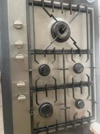 Gasplaat, Witgoed en Apparatuur, Kookplaten, Ophalen, 4 kookzones, Zo goed als nieuw, Gas