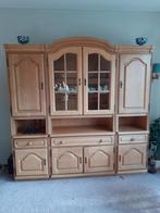 Massief eiken wandmeubel, Huis en Inrichting, Kasten | Wandmeubels, Ophalen, Zo goed als nieuw, 25 tot 50 cm, Eikenhout