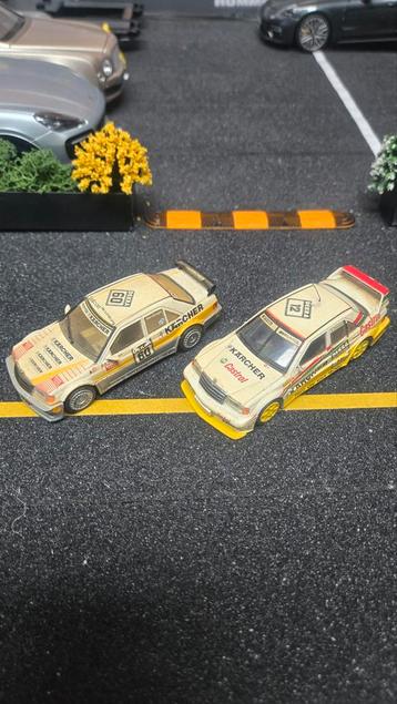 Twee Mercedes DTM modelauto's beschikbaar voor biedingen