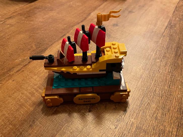 Lego 6550800 - Barracuda Bay, Kinderen en Baby's, Speelgoed | Duplo en Lego, Zo goed als nieuw, Lego, Complete set, Ophalen of Verzenden