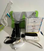 Zeer grote Nintendo Wii bundel - Getest en werkend - Zwart, Spelcomputers en Games, Gebruikt, Verzenden, ., Met 2 controllers