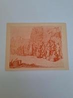 Gerard Terborch - Ets, Antiek en Kunst, Kunst | Etsen en Gravures, Ophalen of Verzenden