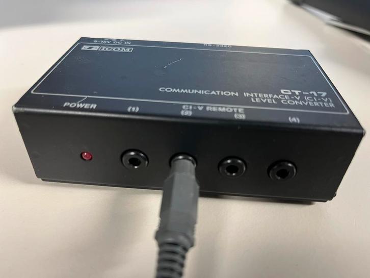 ICOM CT-17 CI-V Level Converter, Telecommunicatie, Zenders en Ontvangers, Gebruikt, Ophalen of Verzenden