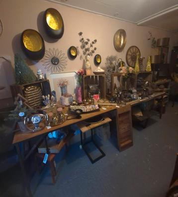 Wand Windlicht Egg XL Zwart/Goud Countryfield beschikbaar voor biedingen