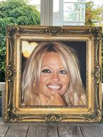 Pamela Anderson op canvas doek, Ophalen of Verzenden, Poster