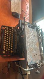 Te koop oude typemachine, Ophalen