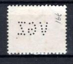 NEDERLAND : 1953 : Perfin &@  VGZ  @& on Y.612A., Ophalen of Verzenden, Na 1940, Gestempeld