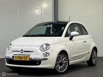 Fiat 500 0.9 TwinAir Turbo Lounge [ NAP leder panorama ] beschikbaar voor biedingen